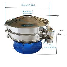 47.2 'Electric Vibrating Sieve Sifter w/20 40 100 mesh 230018 - Photo 4