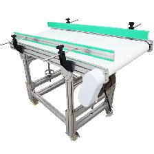 110V 4820" PU Inclined Wall Conveyor Belt Transport 230567 - Photo 2