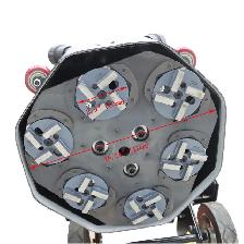 Dual Pipe Vacuum Fan Concrete Floor Polisher 239912 - Photo 10