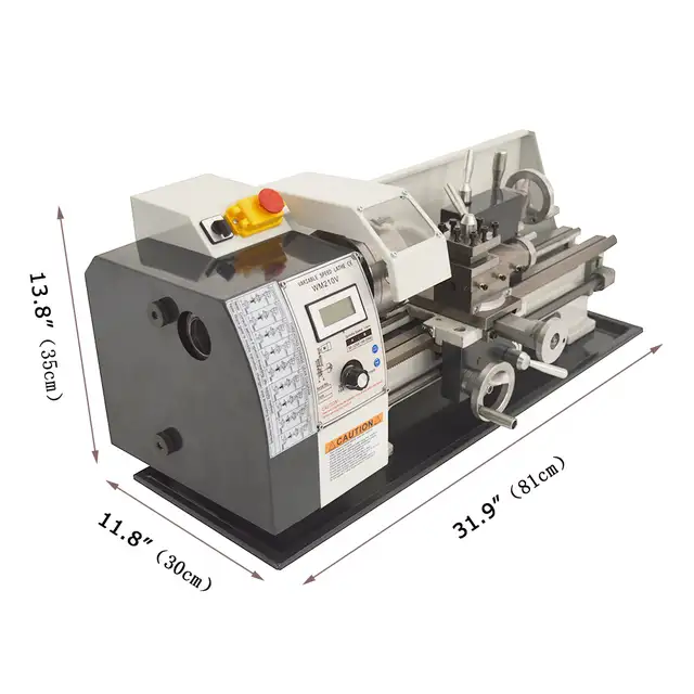 WM210V Mini DIY Metal Bench Lathe 8x16" Variable Speed028033