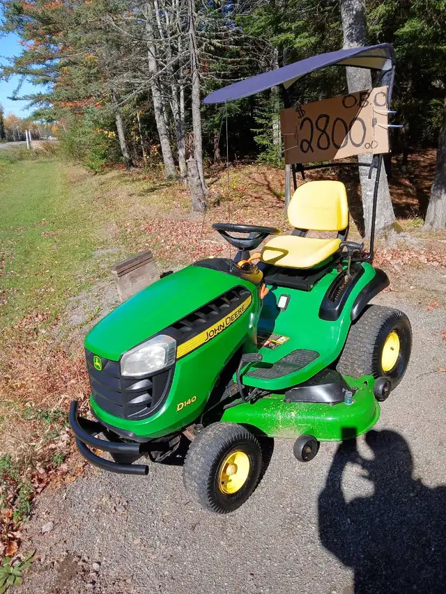 JOHN DEERE D140 IN GREAT CONDITION ASKING $2500 O.B.O