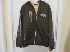 Men's Fleeced Lined RAVENS Hoodie, Size XL