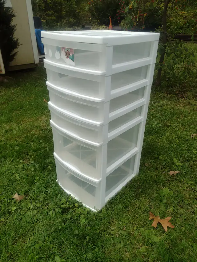 6 drawer storage container