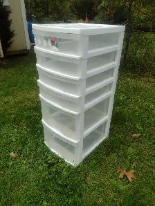 6 drawer storage container