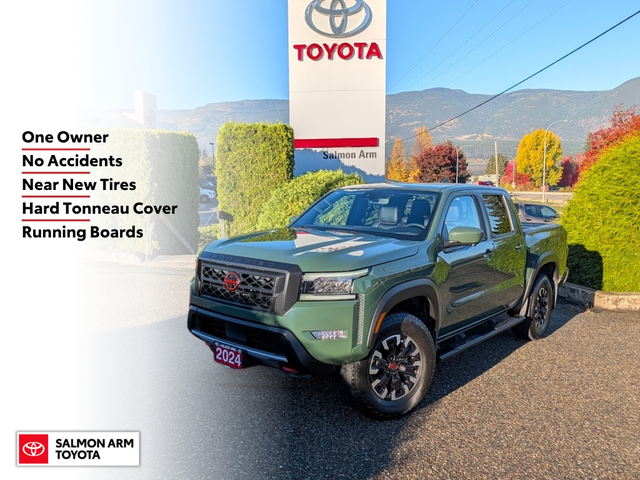 2024 Nissan Frontier PRO-4X C/W NEAR NEW STUDDED WINTERS NO A...