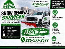 SNOW REMOVAL | COMMERCIAL | 226-577-2577