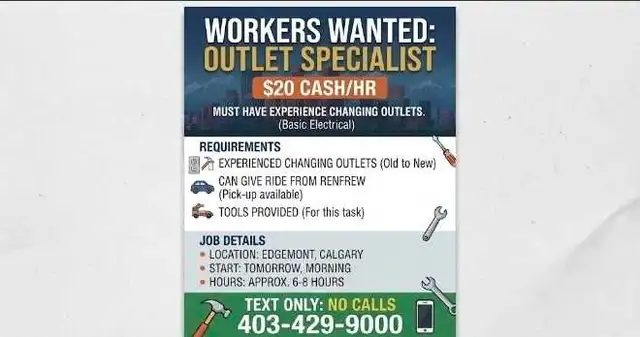 Electrical basic work, outlets and switches