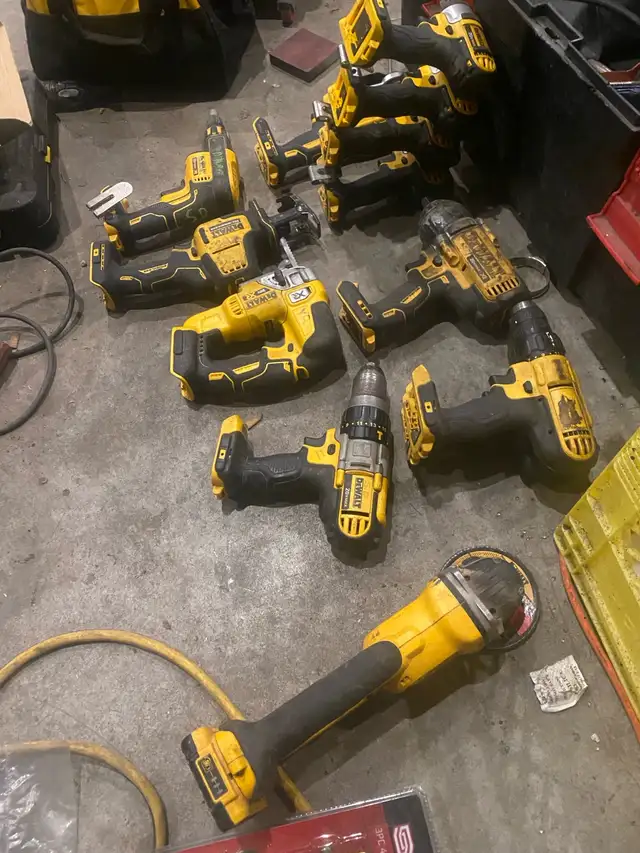 DeWalt tools