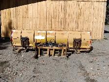 HLA 4000 12 ft Backhoe Angle Plow — Case Quick Attach