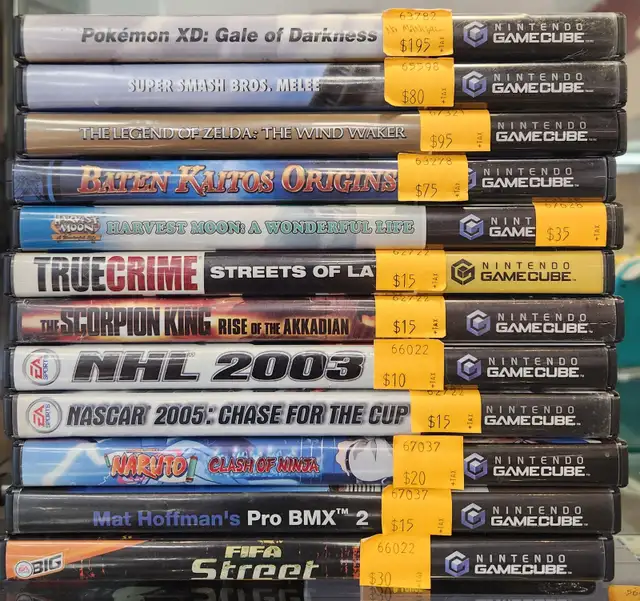 Nintendo Gamecube Games: Zelda, Pokemon, Super Smash Bros...