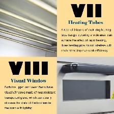 110V 3KW Commercial Double-decker Pizza Electric Oven 056088 - Photo 8