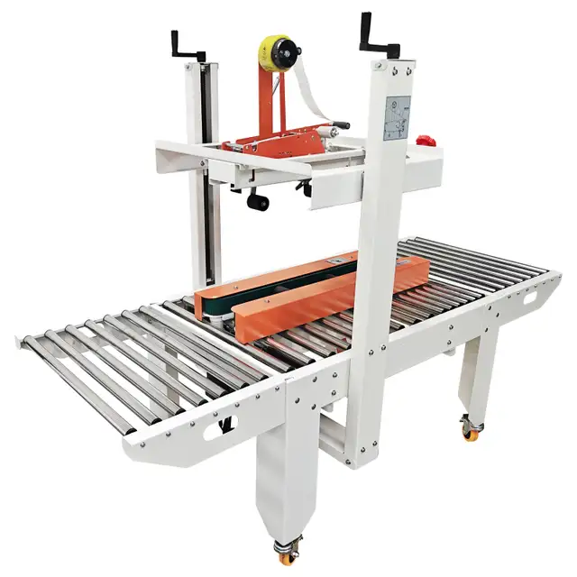 Full Automatic Carton Sealer Belt Tape Sealing Machine 056659