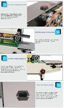 Continuous Band Horizontal Bag Sealer Digital Display 070846 - Photo 9