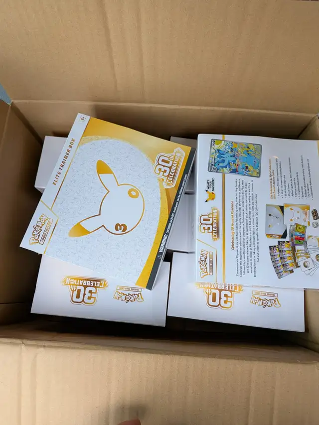 Sealed Pokémon 30th Celebration ETB