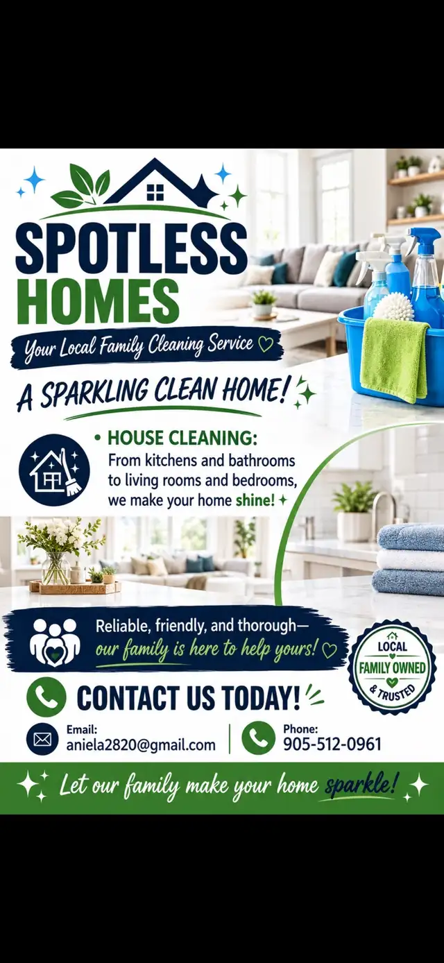 cleaning house