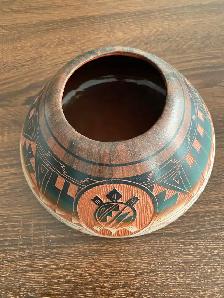 Arizona native pottery , Tohono O’Odham, Mitchell Blackhorse . - Photo 2