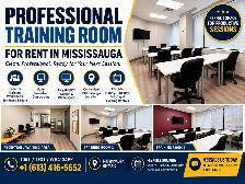 Training Room for Rent in Mississauga | Hourly & Daily Rental