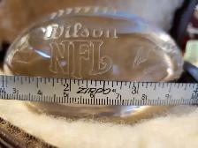RARE CRYSTAL NFL FOOTBALL PAPERWEIGHT - Photo 7