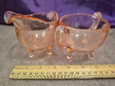 VINTAGE PINK DEPRESSION SETS