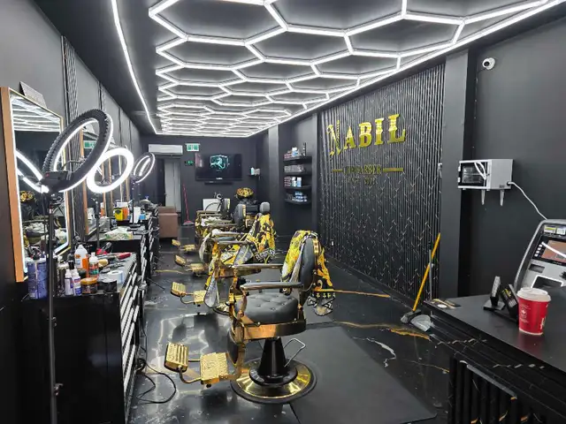 Chaise de coiffure professionnelle