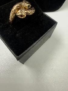 Women's 10K Gold Snake Ring~Size 6