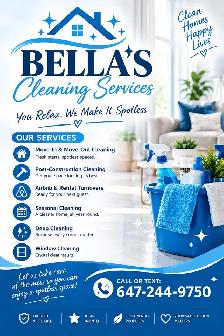Professional House Cleaning Services | Bella’s Cleaning