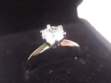 Diamond Solitaire Ring - Photo 2
