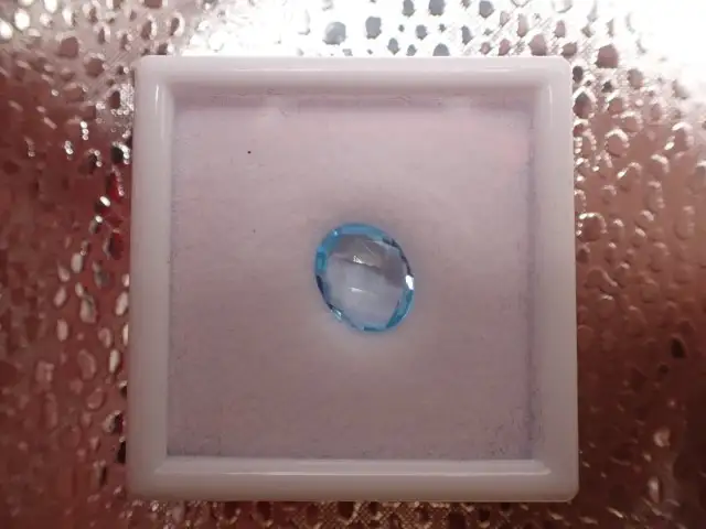 Natural Swiss Blue Topaz
