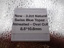 Natural Swiss Blue Topaz - Photo 4