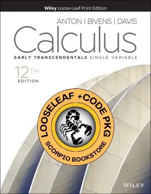 Calculus Early Transcendentals Single Variable 12E 9781119778202