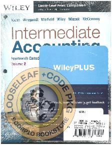 Intermediate Accounting 14th Canadian Edition 9781394277513