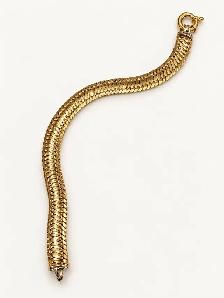 18Karat Yellow Gold 10mm Wide Bracelet - Photo 2