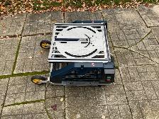 Mastercraft 2 in 1 jobsite flip over saw. - Photo 3