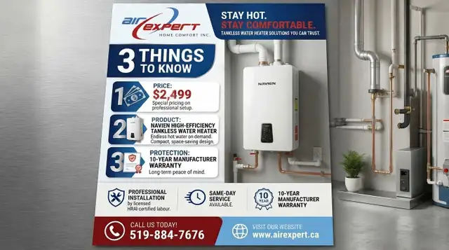 WATER HEATER WATER HEATER TANKLESS WATER HEATER INSTALLED