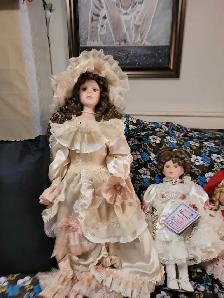 Porcelain Dolls for sale.