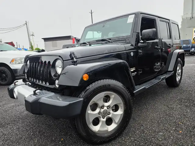 2015 Jeep Wrangler Unlimited SAHARA 4X4 AUTOMATIQUE GARANTIE 1 A