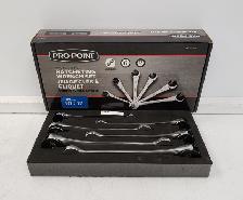 (9926394) Pro Point 9515040 6 Piece Flare Nut Ratcheting Wren...