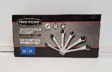 (9926394) Pro Point 9515040 6 Piece Flare Nut Ratcheting Wren... - Photo 8