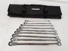 (9926395) Powerfist 9 Piece Flex Head Wrench Set