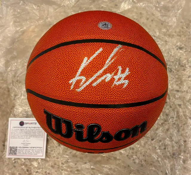 Toronto Raptors-Kyle Lowry Signed Basketball - With Certificate