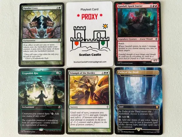 PROXY TCG Playtest Cards - Magic The Gathering