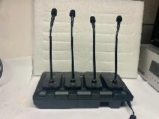 3x Shure MXW MXWNCS8 Charger   12x MXW8 Z10 Gooseneck Mics - Photo 2
