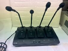 3x Shure MXW MXWNCS8 Charger   12x MXW8 Z10 Gooseneck Mics - Photo 3