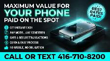 We Buy Pre Owned iPhones Samsung and Pixel Mobiles