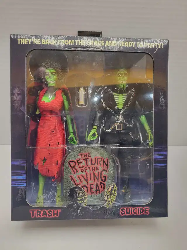 Neca Return of the Living Dead Trash & Suicide NEW