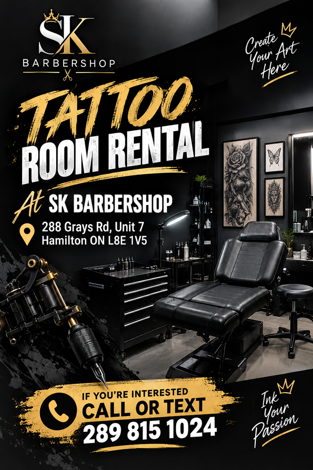 Tattoos Room Rental