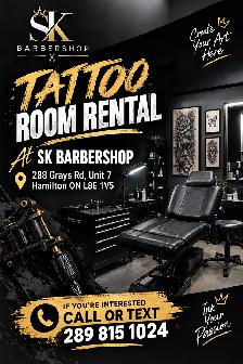 Tattoos Room Rental