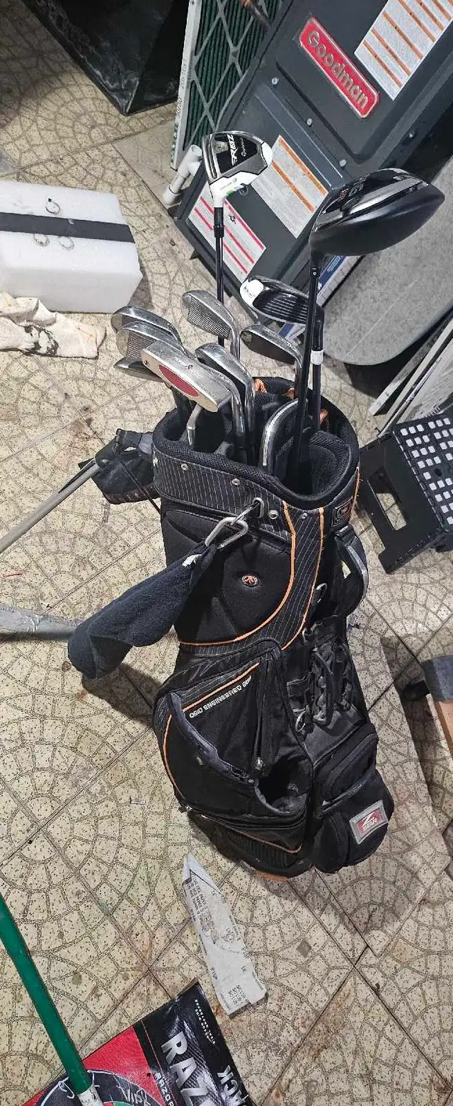 GOLF CLUBS LH and bag