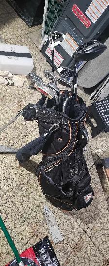 GOLF CLUBS LH and bag