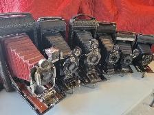 6  Kodak Bellows Antique Cameras - Photo 6